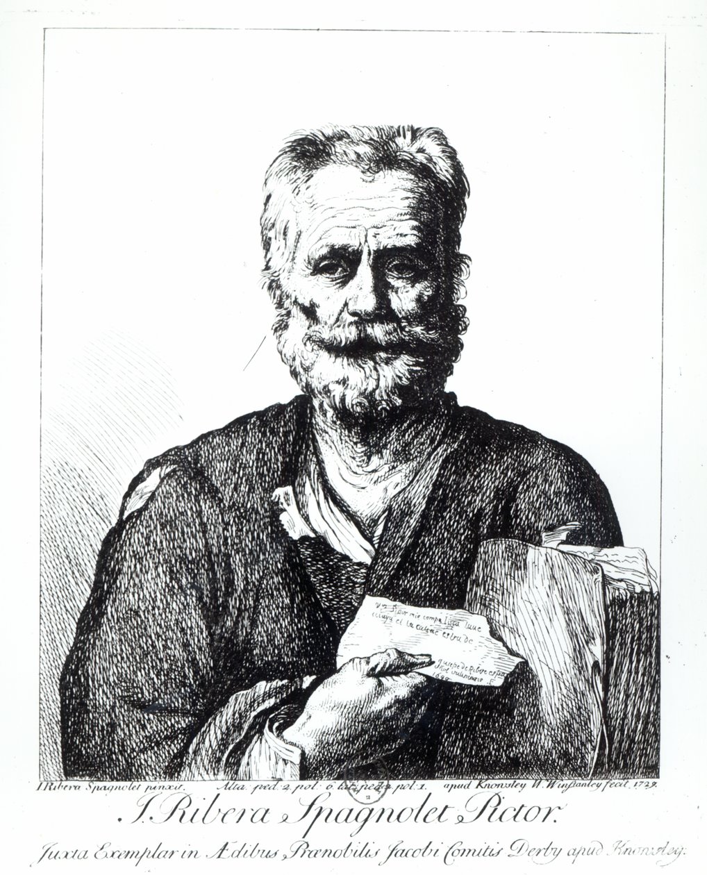 Omakuva, 1729 tekijältä Jusepe de Ribera