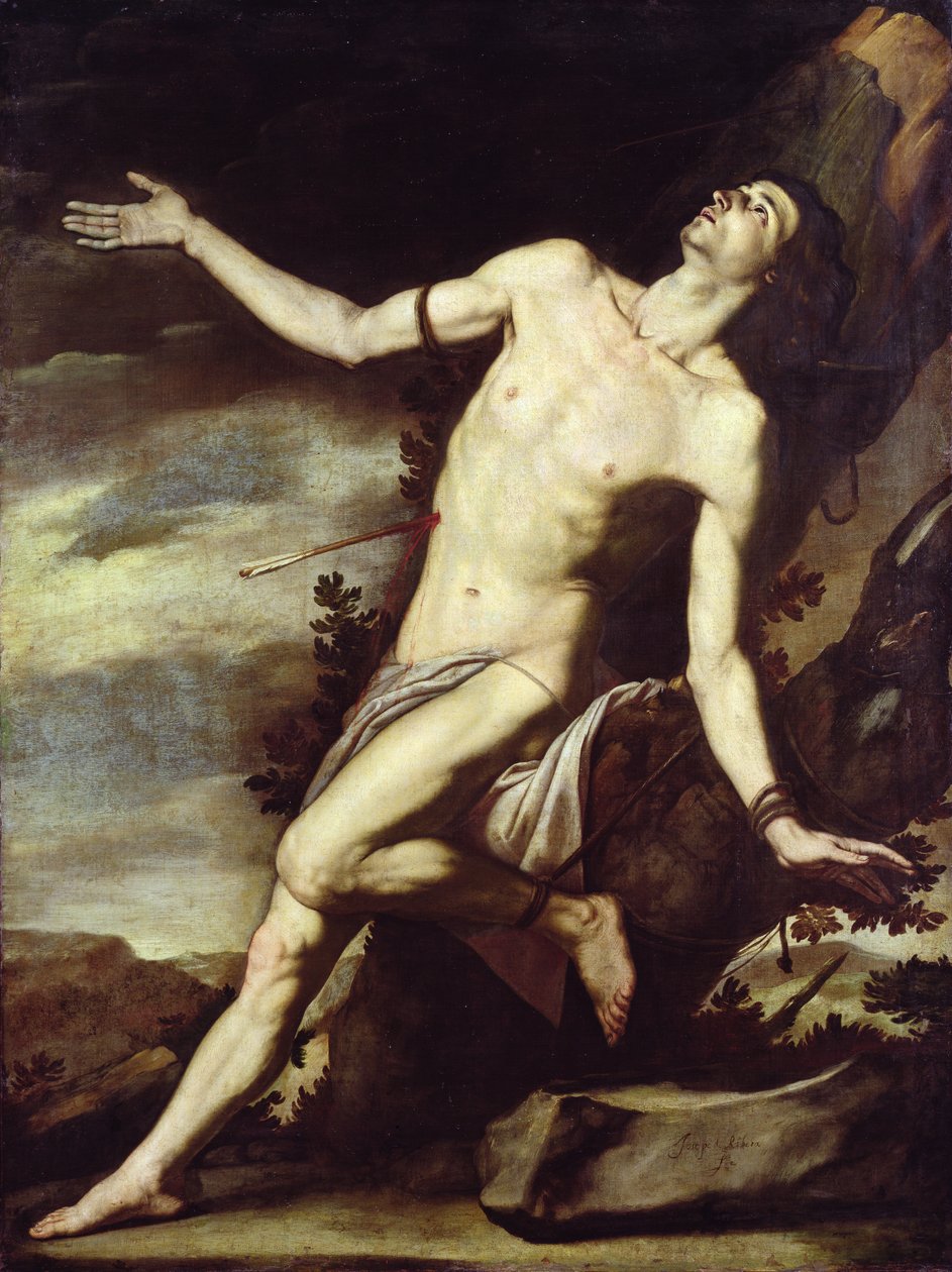 Pyhä Sebastian tekijältä Jusepe de Ribera