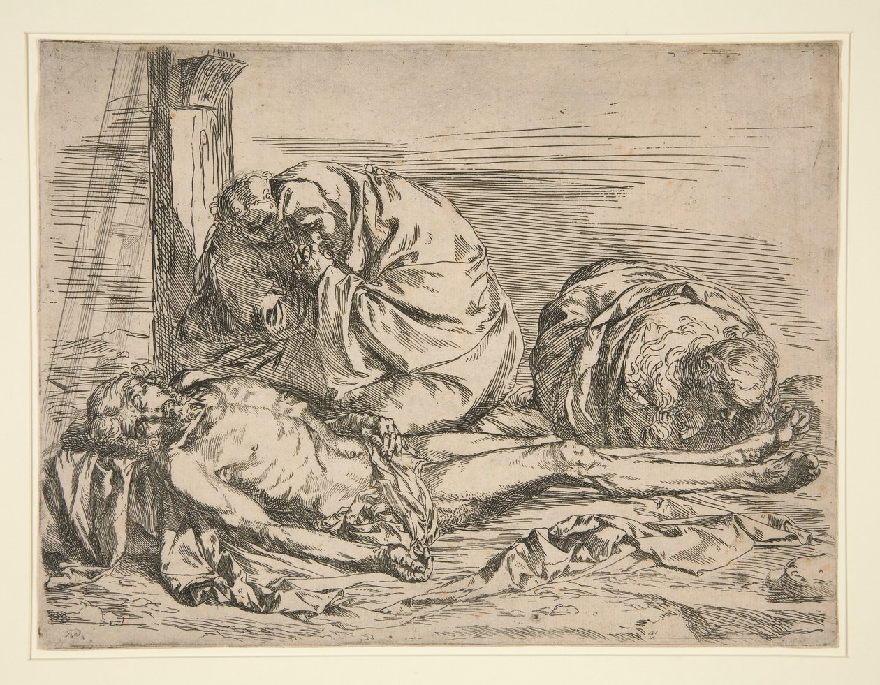 Laskeutuminen ristiltä tekijältä Jusepe de Ribera