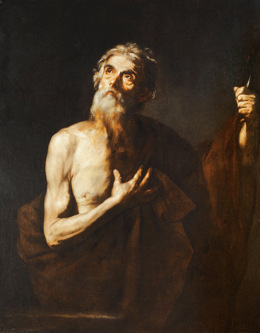 Pyhä Bartolomeus, 1634 tekijältä Jusepe de Ribera