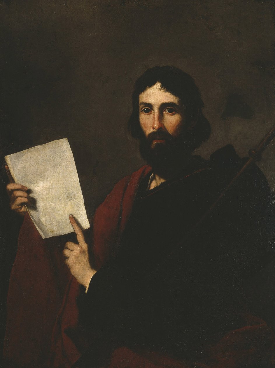 Pyhä Jaakob Suurempi tekijältä Jusepe de Ribera