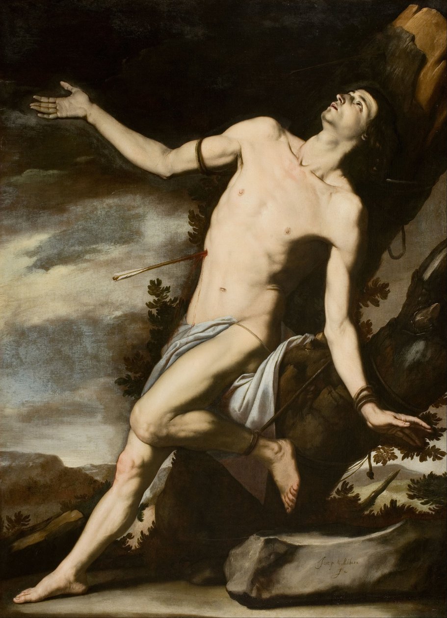 Pyhä Sebastian tekijältä Jusepe de Ribera
