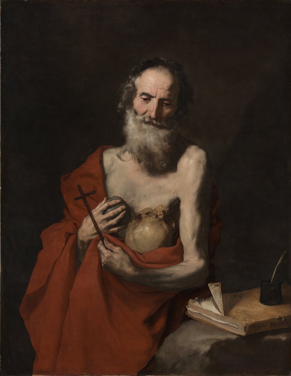 St. Jerome, n. 1638-1640 tekijältä Jusepe de Ribera