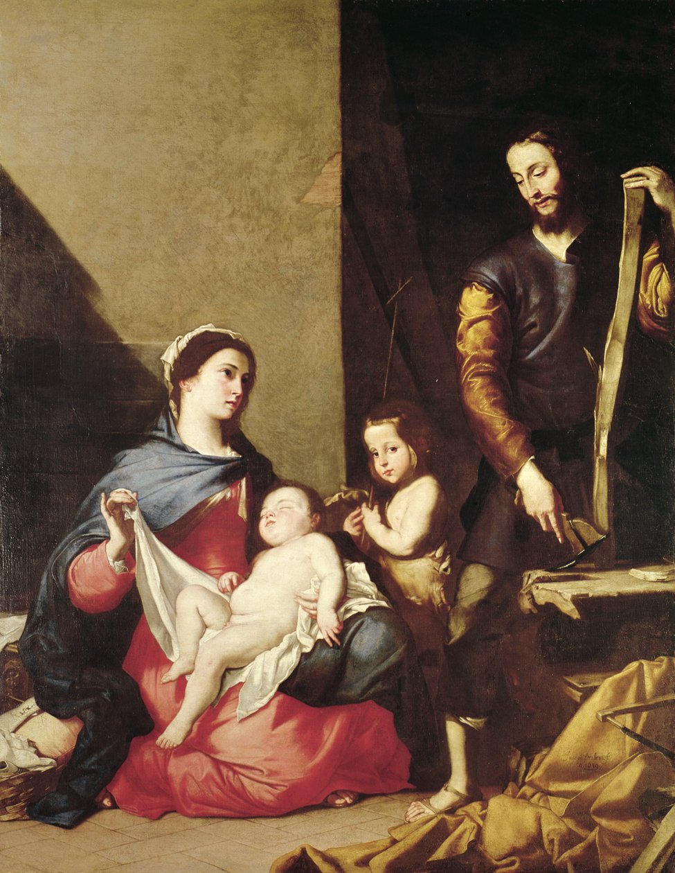 Pyhä perhe, 1639 tekijältä Jusepe de Ribera