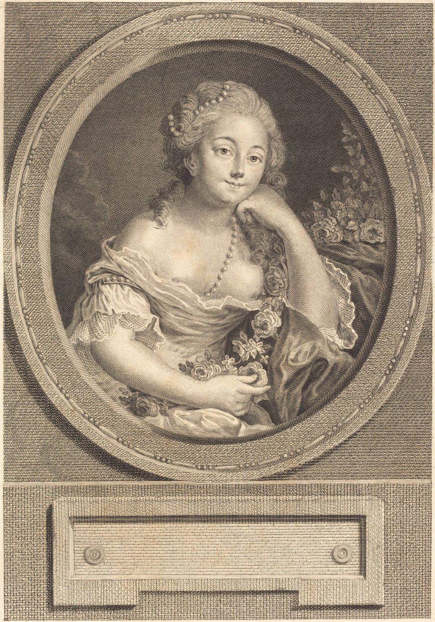 Kevyt vaate tekijältä Juste Chevillet after Pierre Antoine Baudouin