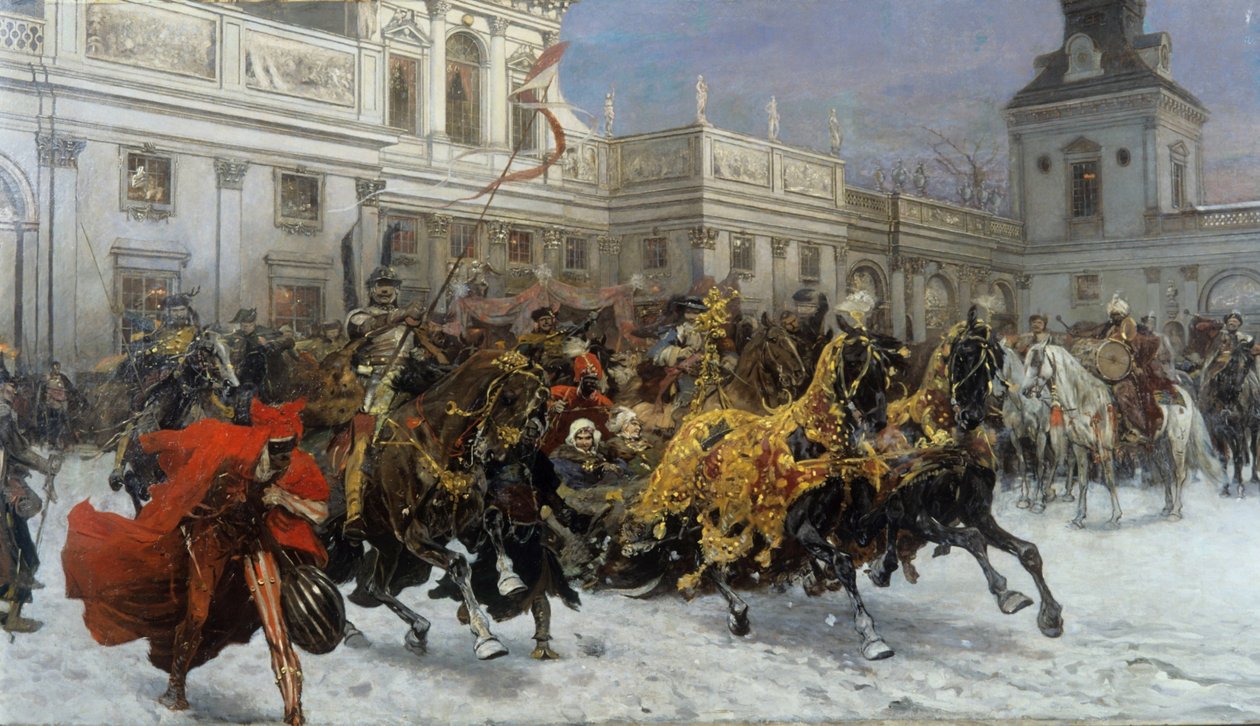 Wyjazd Marysieńki z Wilanowa tekijältä Jozef Brandt