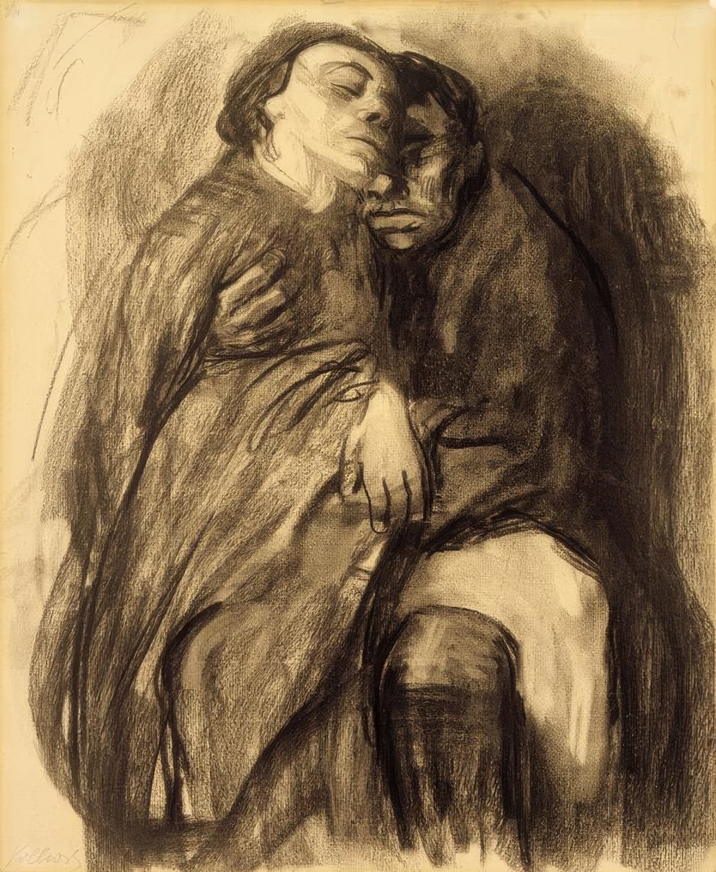 K. Kollwitz, ystävät tekijältä Käthe Kollwitz