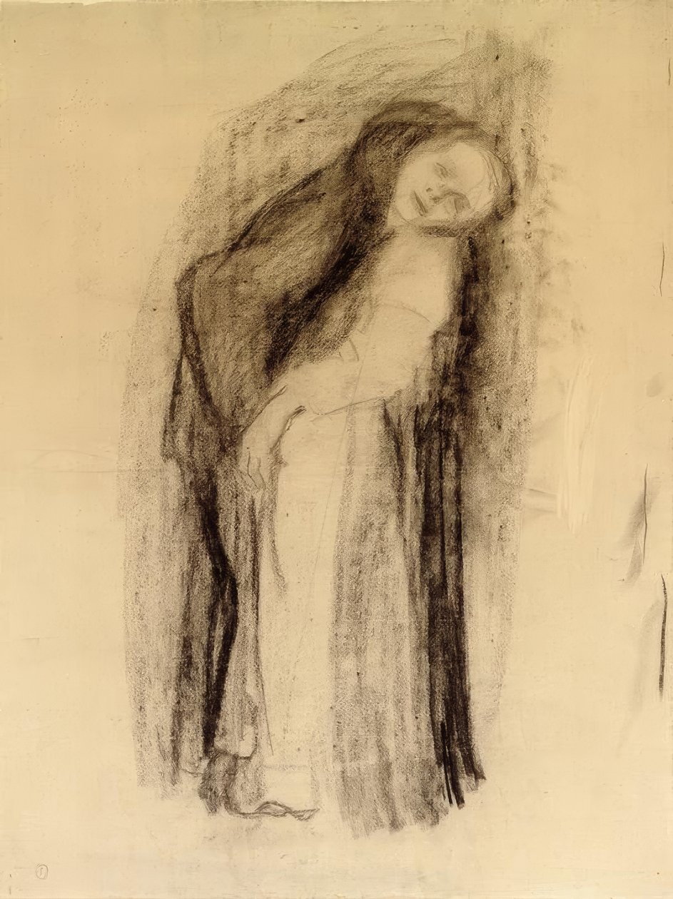 K.Kollwitz, rakastavaiset seisomassa tekijältä Käthe Kollwitz