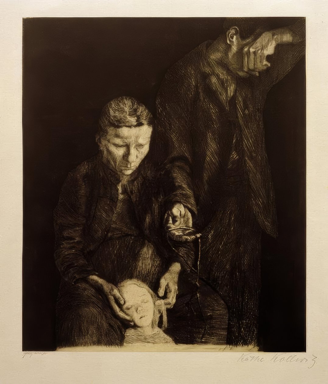K. Kollwitz, tallattu tekijältä Käthe Kollwitz