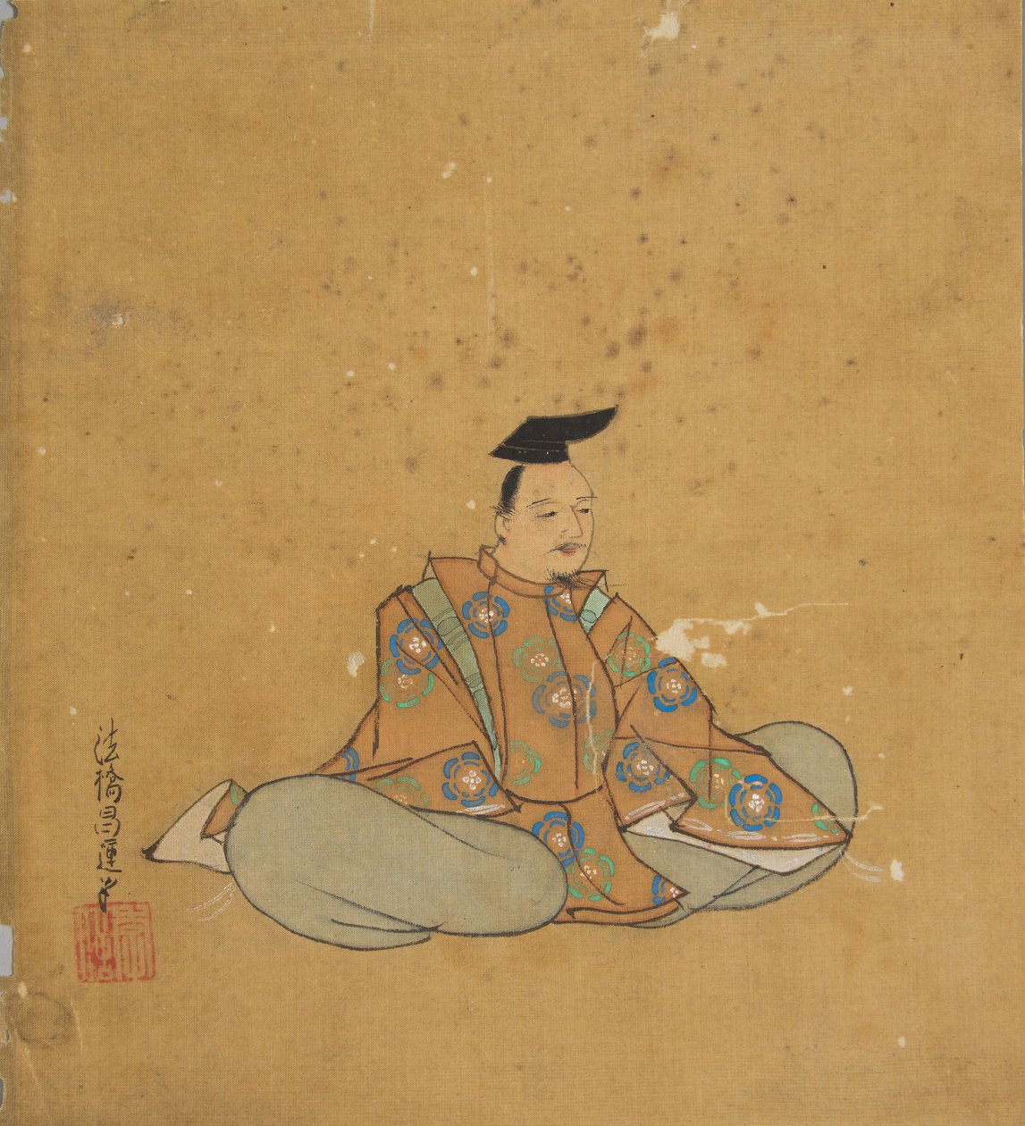 Kuolematon runoilija, 1600-luku. tekijältä Kano Shoun
