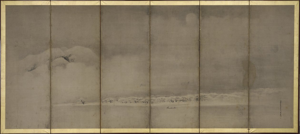 Fuji-vuori ja Matsubara Point, näytöt tekijältä Kano Tanyu