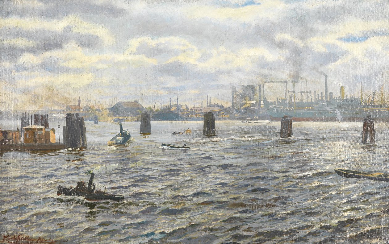 Hamburger Hafen tekijältä Karl Josef Müller