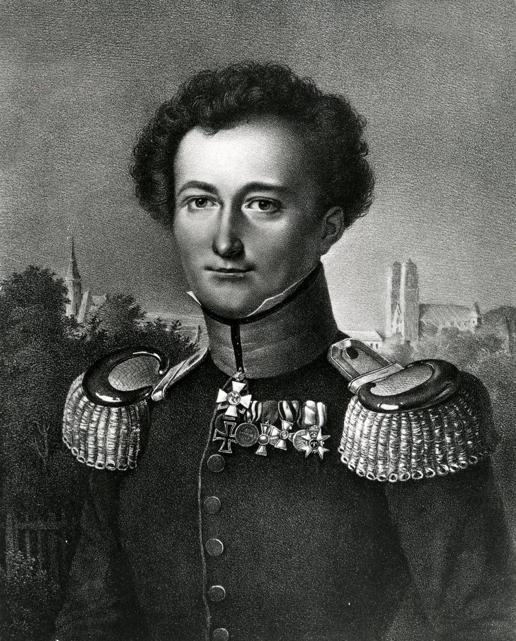 Carl von Clausewitz, F. Michelisin tekemä vedos, 1830 tekijältä Karl Wilhelm Wach