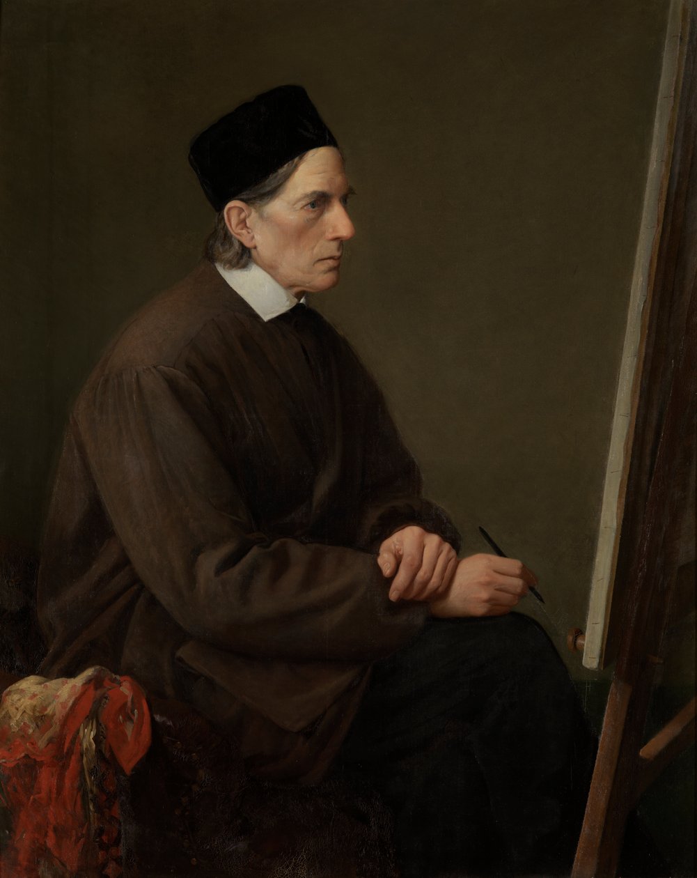 Taidemaalari Johann Friedrich Overbeck tekijältä Karl Hoffmann