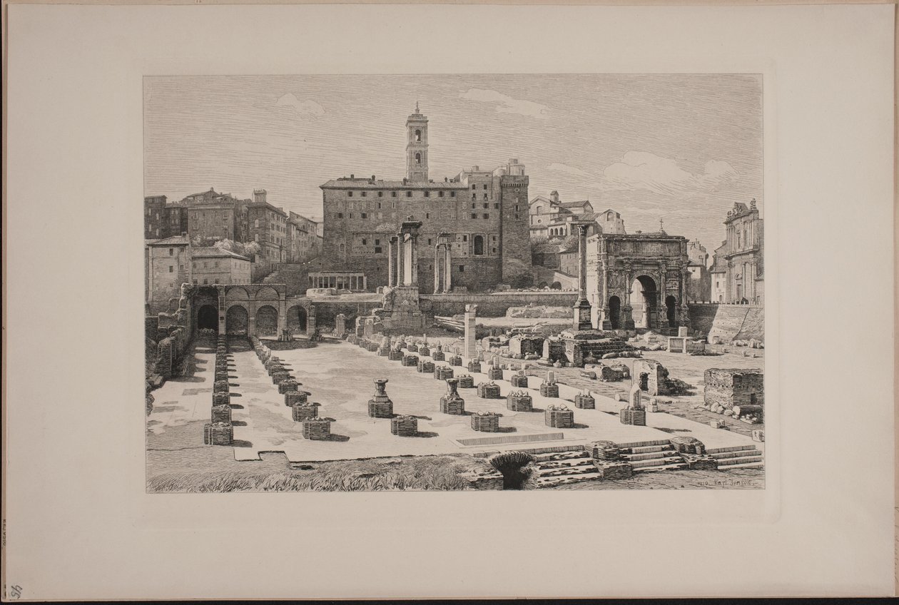 Tanskalainen:  Forum Romanum tekijältä Karl Jensen