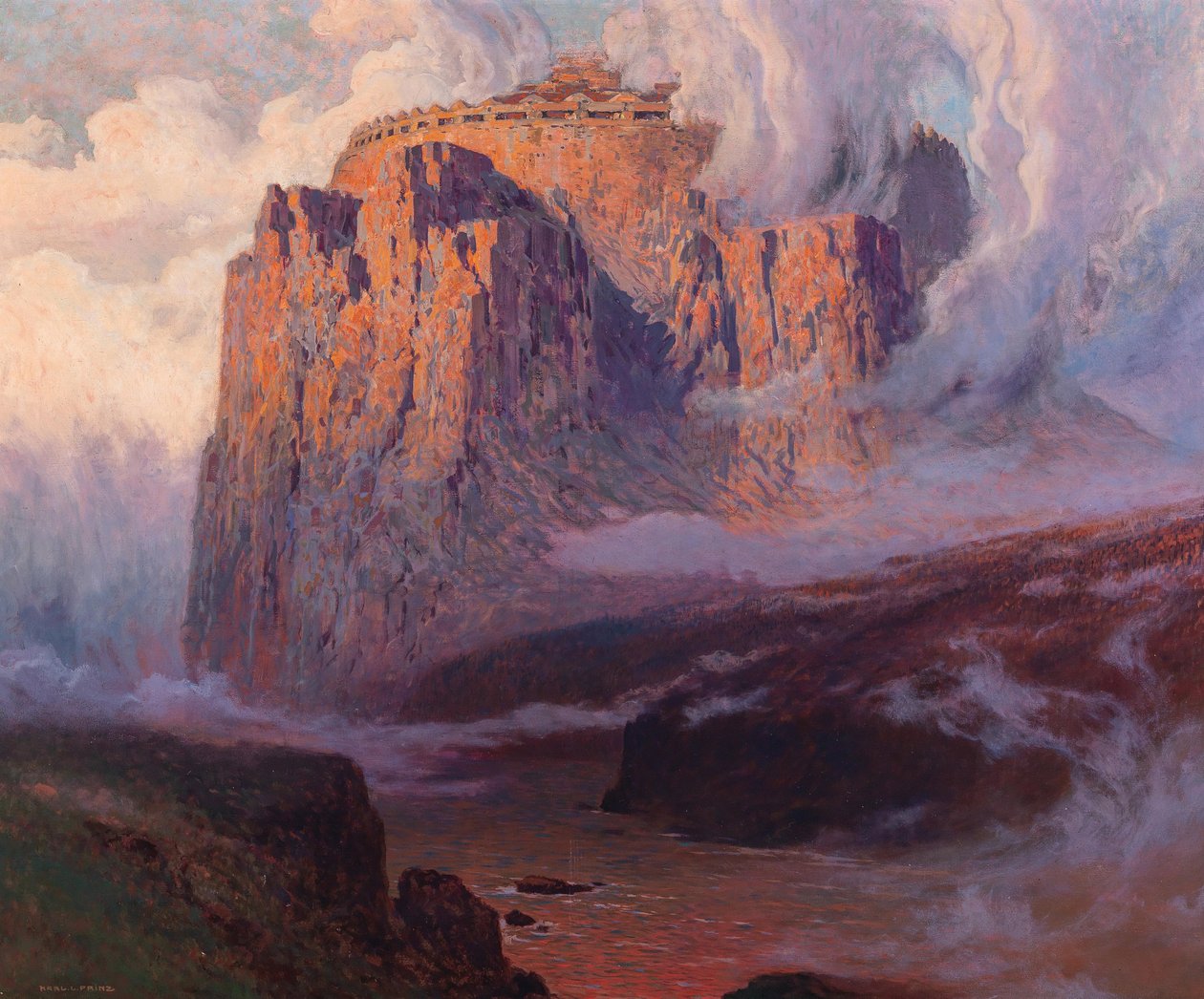 Valhalla, ennen vuotta 1911. tekijältä Karl Ludwig Prinz