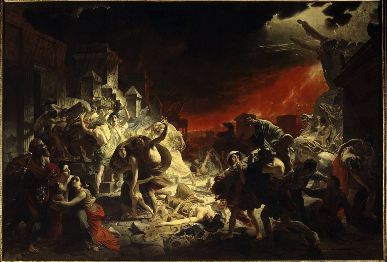 Pompejin viimeinen päivä tekijältä Karl Pavlovich Bryullov