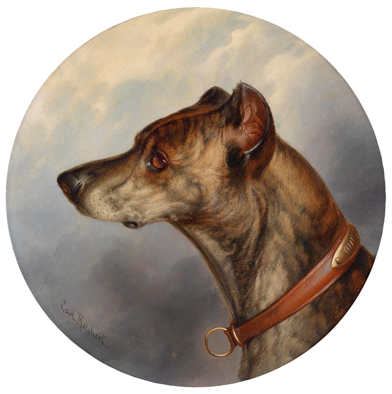 Hundeportrait tekijältä Karl Reichert