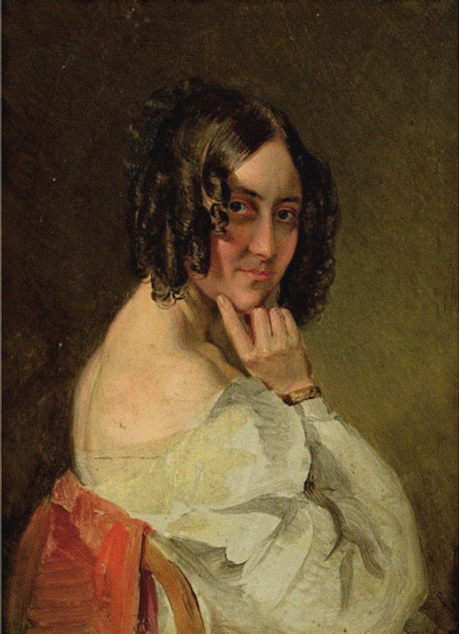 Paronitar Therese von Droßdik, os. Malfatti 1792-1851. tekijältä Karl Saar