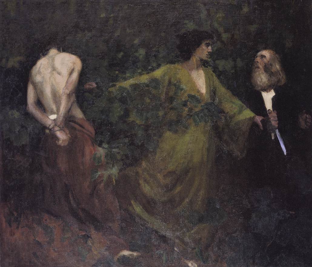 Isaac -uhri tekijältä Károly Ferenczy