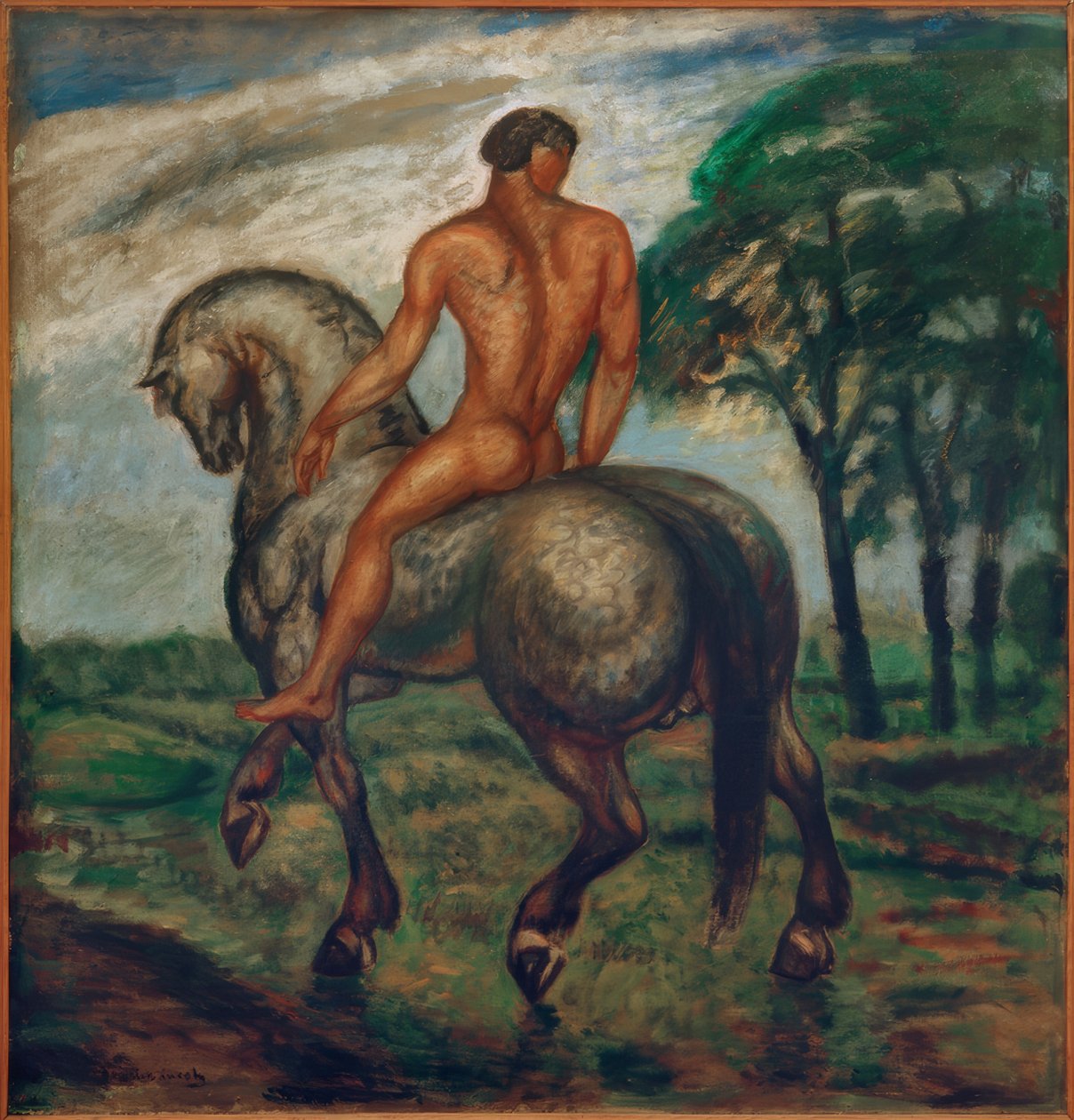 Aamuratsastaja (Lone Rider) tekijältä Karoly Kernstok