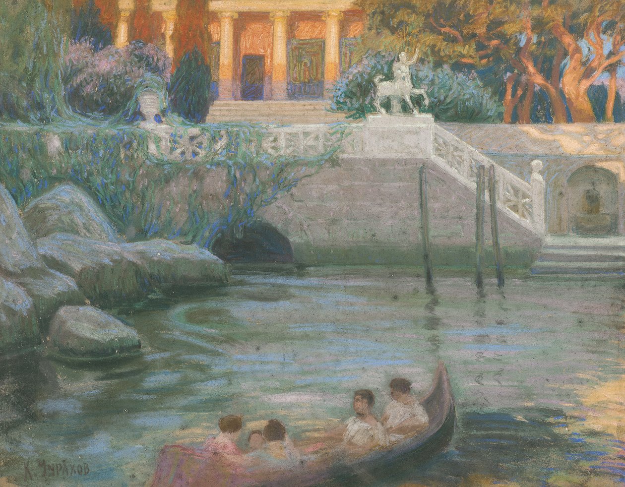 Scena pompeiana tekijältä Karpo Tchirakhoff