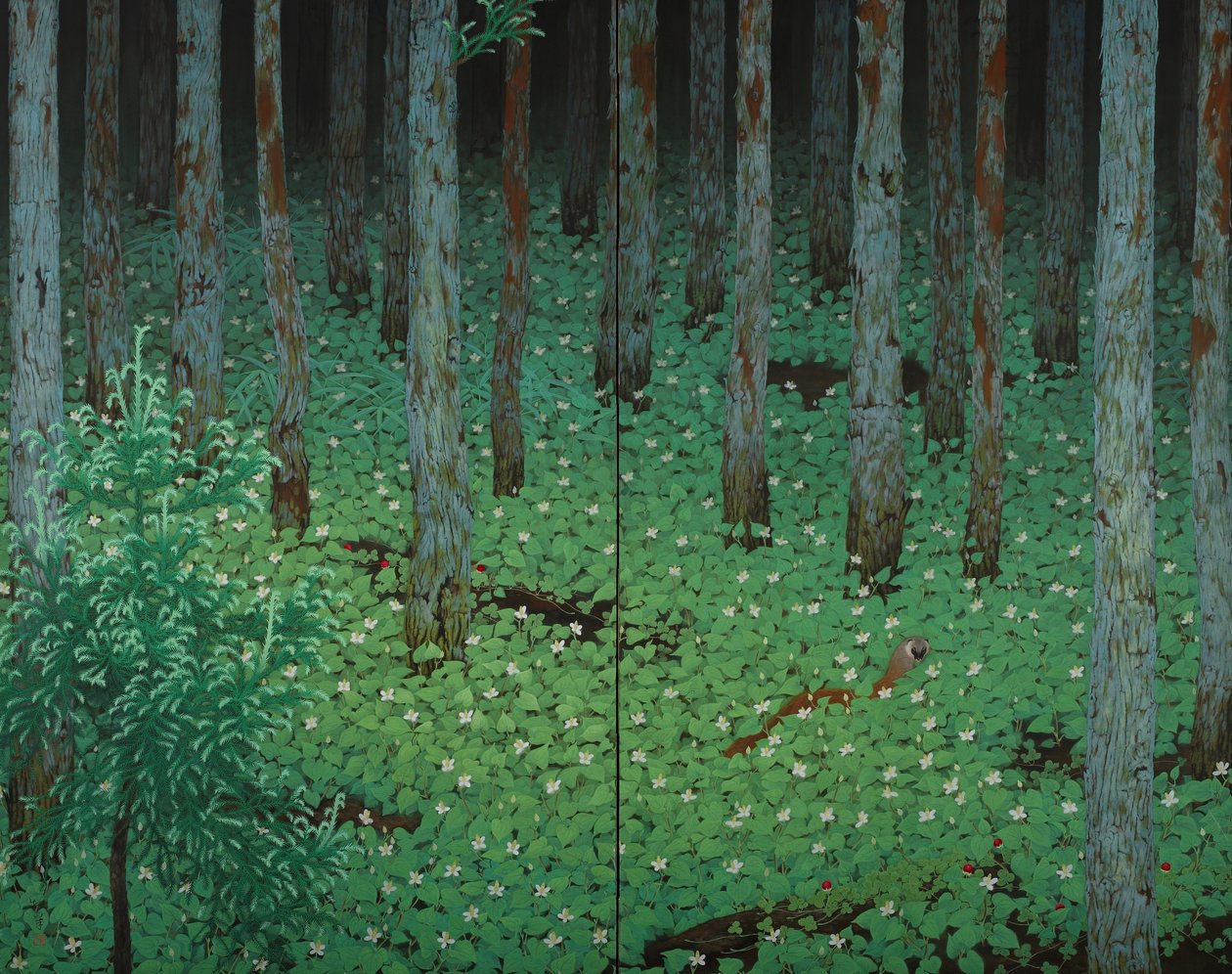 Mori (metsä) tekijältä Katayama Bokuyo