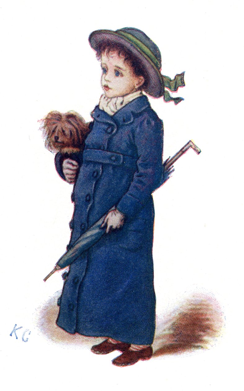 Kate Greenawayn "joulukortit". tekijältä Kate Greenaway