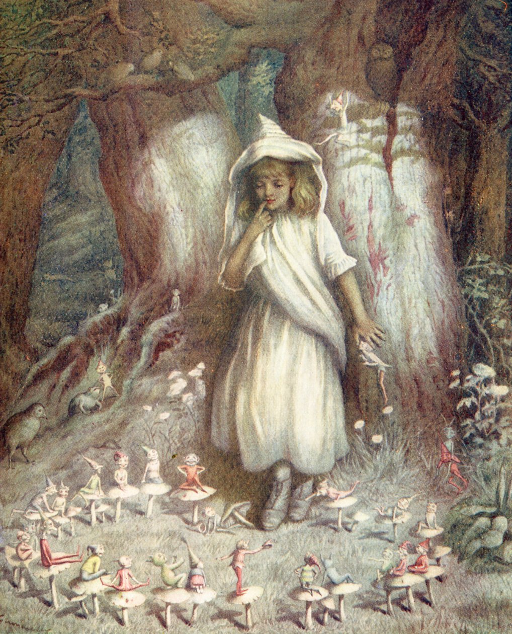 Kate Greenawayn tonttusormus. tekijältä Kate Greenaway