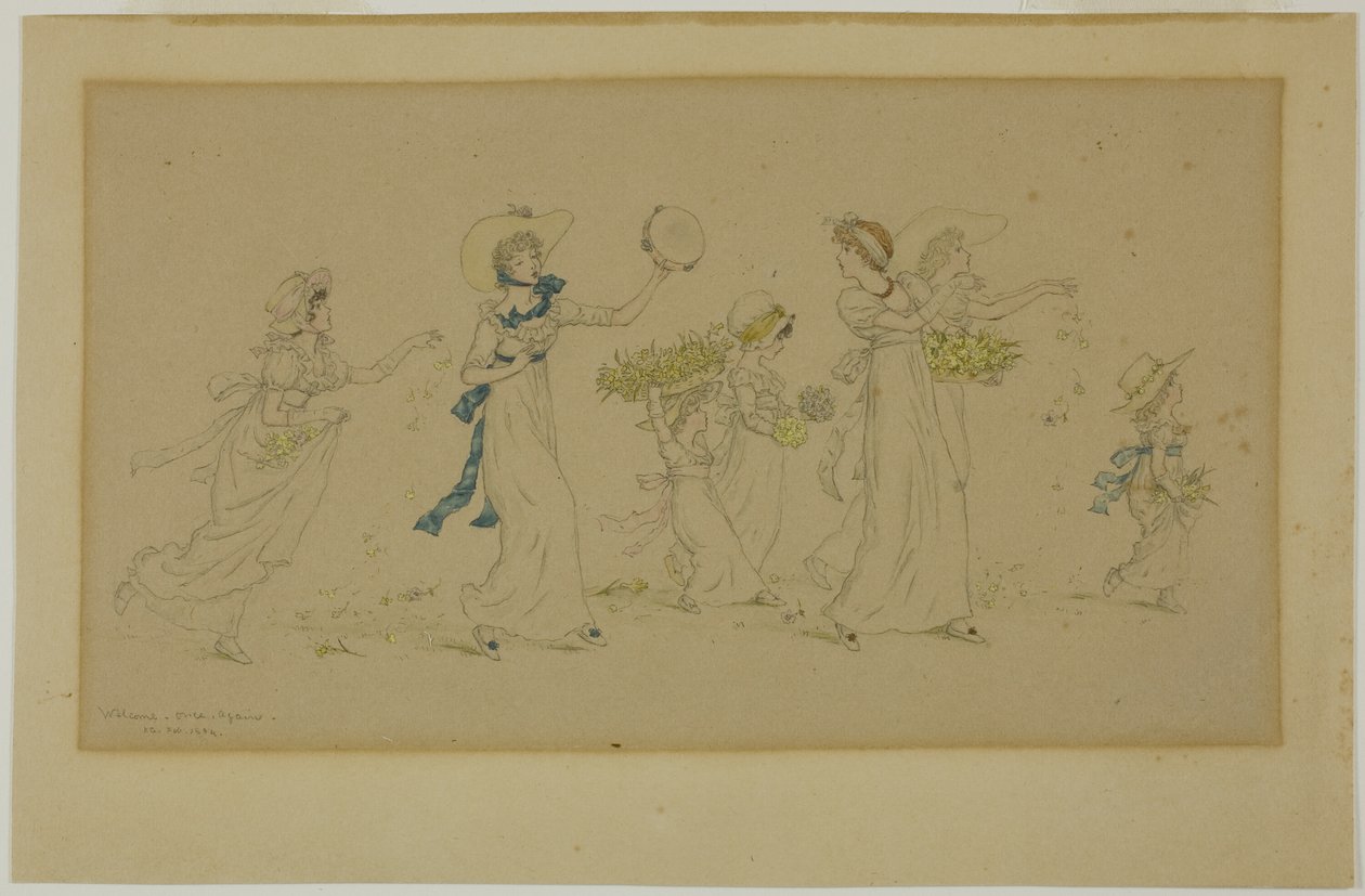 Tervetuloa vielä kerran tekijältä Kate Greenaway