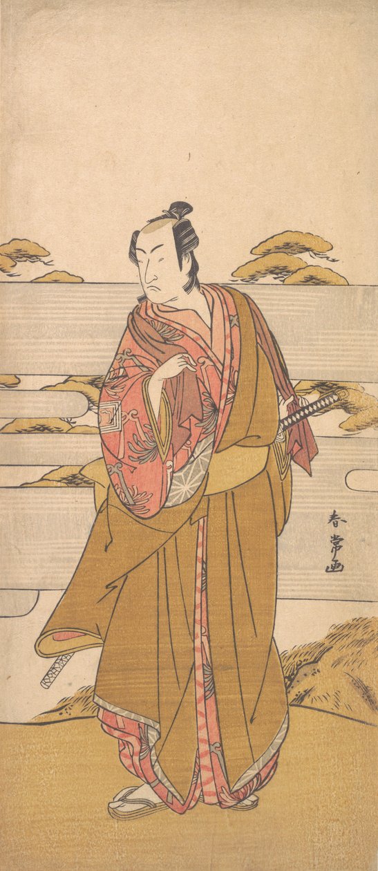 Ichikawa Masasuke Okei? 1790. tekijältä Katsukawa Shunjo