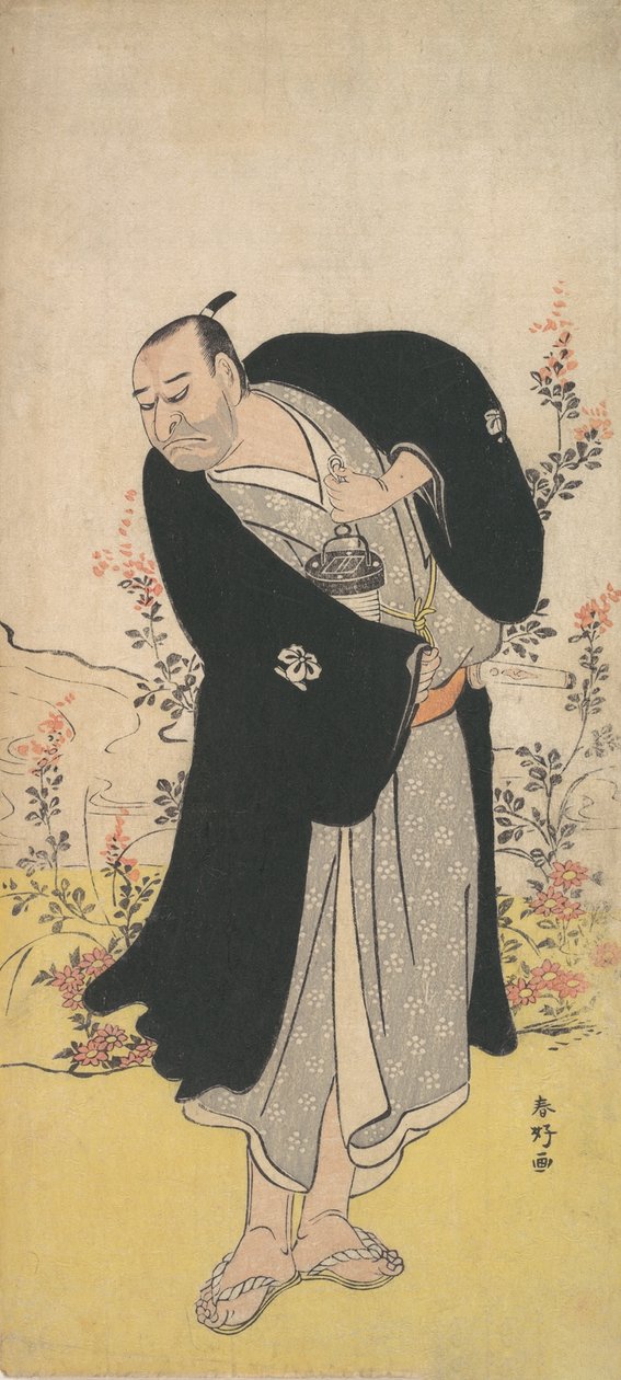 Kabuki ac ja r Nakayama Kojuro V, 1786. tekijältä Katsukawa Shunko