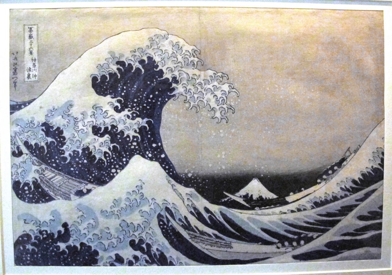 Suuri aalto Kanagawan edustalla tekijältä Katsushika Hokusai