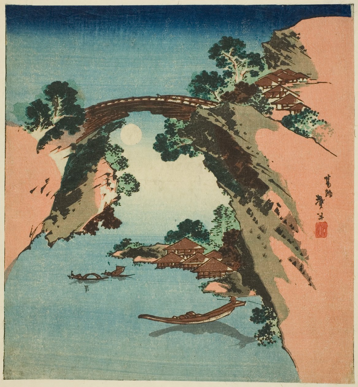 Apinan silta tekijältä Katsushika Taito II