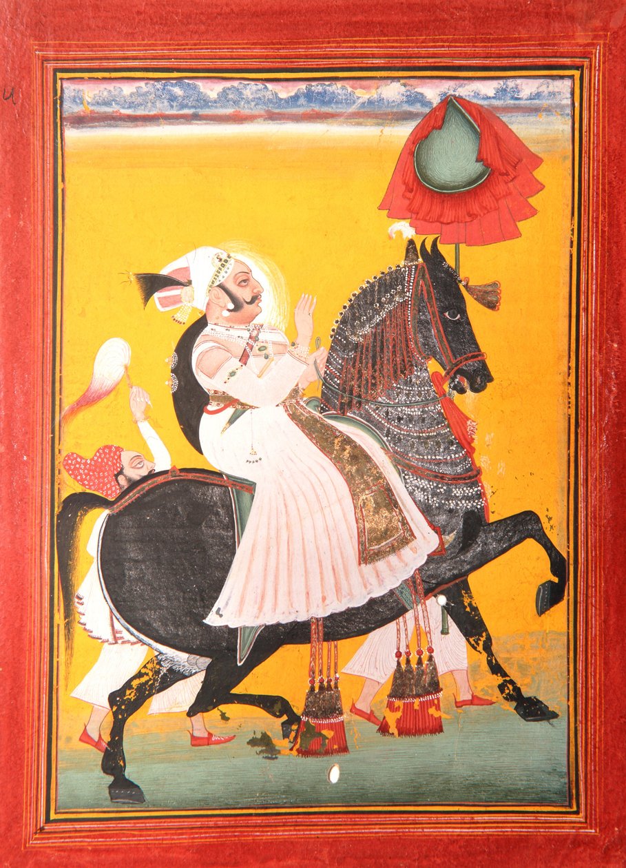 Rawat Ragho Das, 1778 (läpinäkymätön wc ja kultaa paperilla) tekijältä Kavala