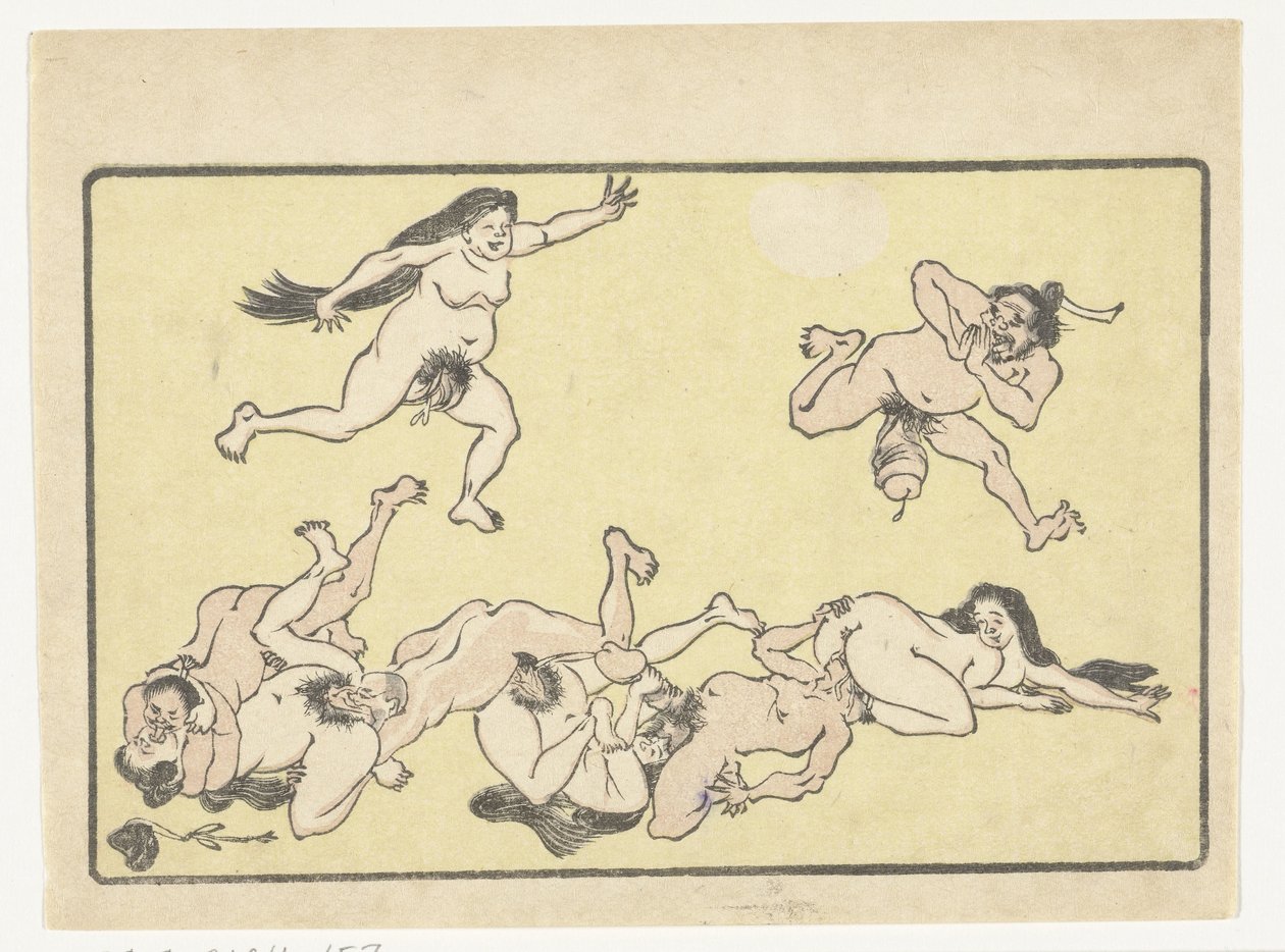 Vimma The Big Tail (sarjan nimi) tekijältä Kawanabe Kyosai