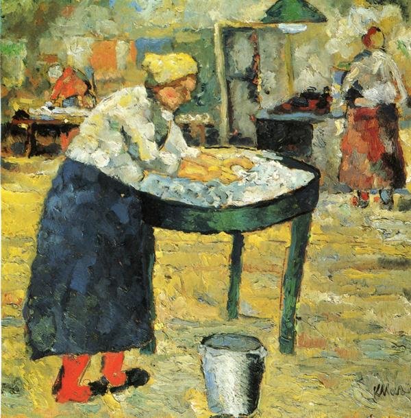 Pyykkäri tekijältä Kazimir Severinovich Malevich