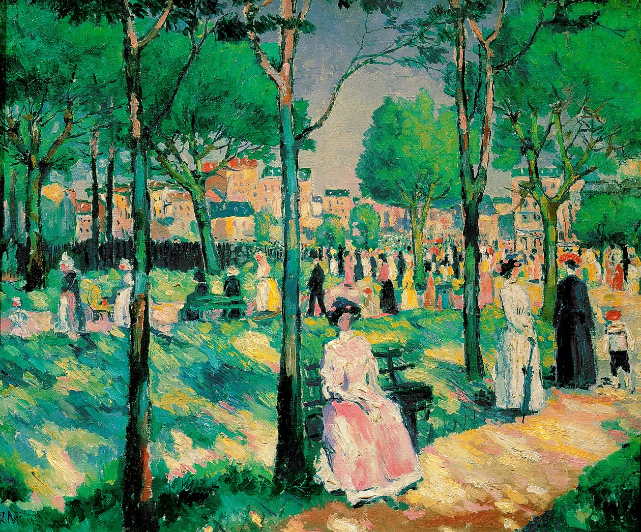 Boulevardilla, 1903. tekijältä Kazimir Severinovich Malevich