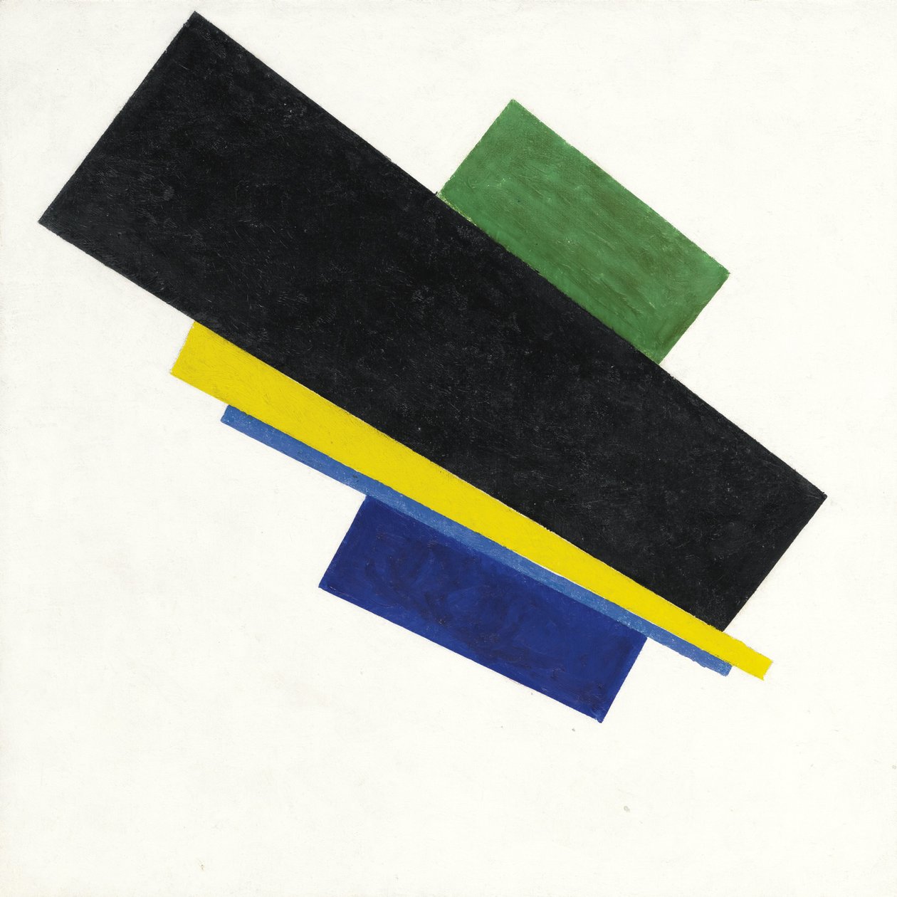 Suprematismi, 18. rakentaminen, 1915 tekijältä Kazimir Severinovich Malevich