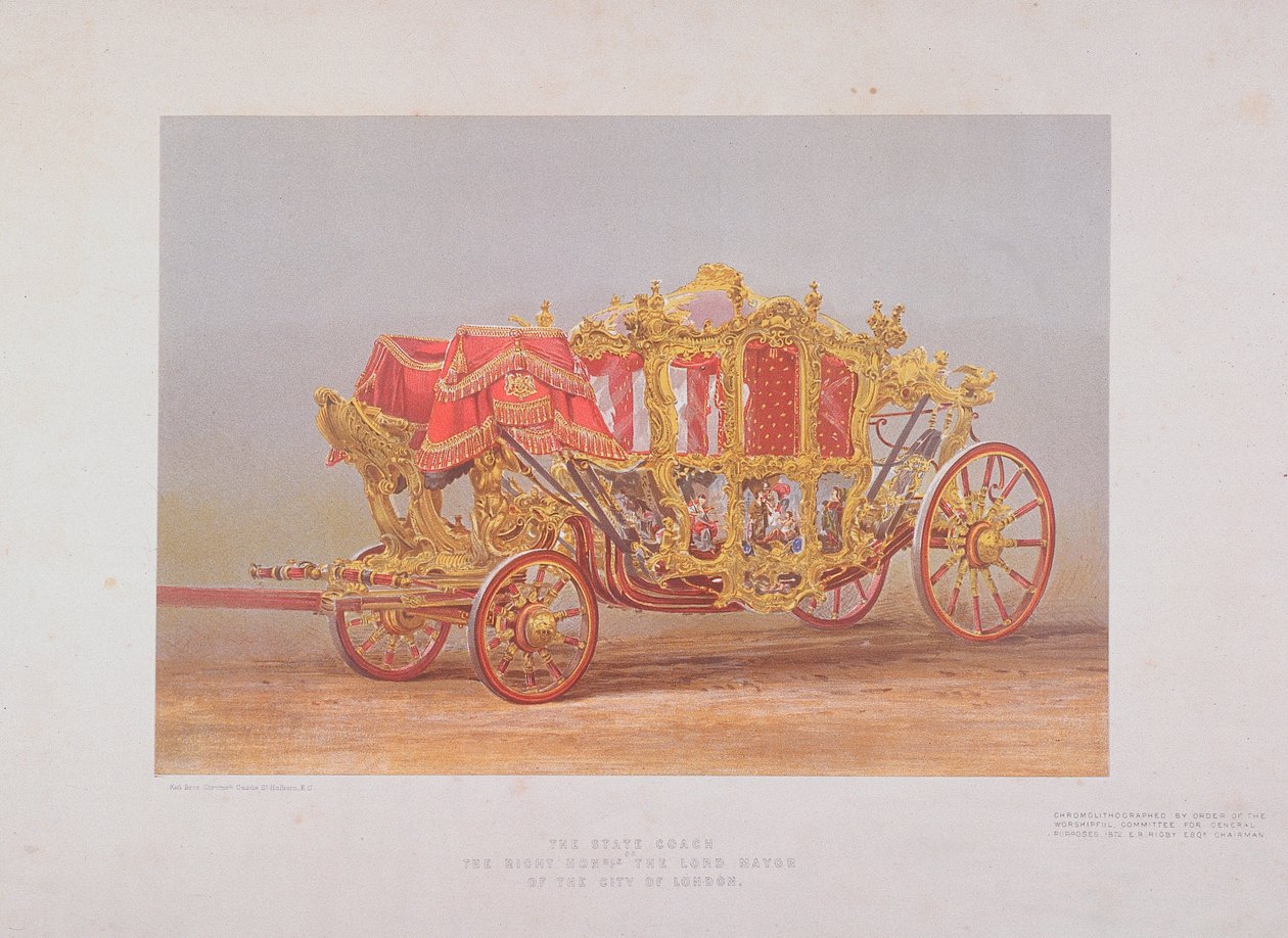 Lord Mayorin valmentaja, 1872 tekijältä Kell Brothers