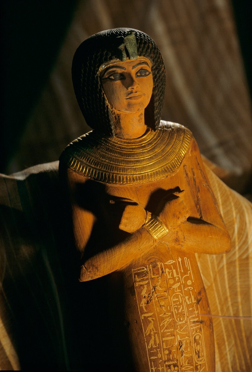 Wooden shabti, 2009 (photo) tekijältä Kenneth Garrett