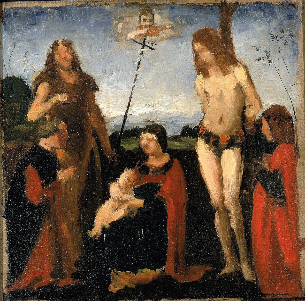 Boltraffion "Sacred Conversation" jälkeen. tekijältä Kenyon Cox