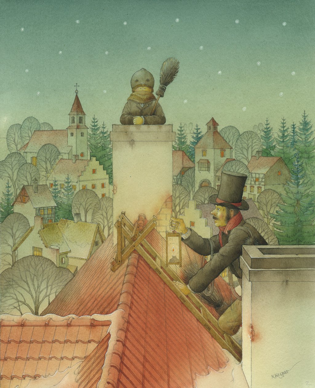 Nuohoojan joulu 02.2001 (wc paperilla) tekijältä Kestutis Kasparavicius