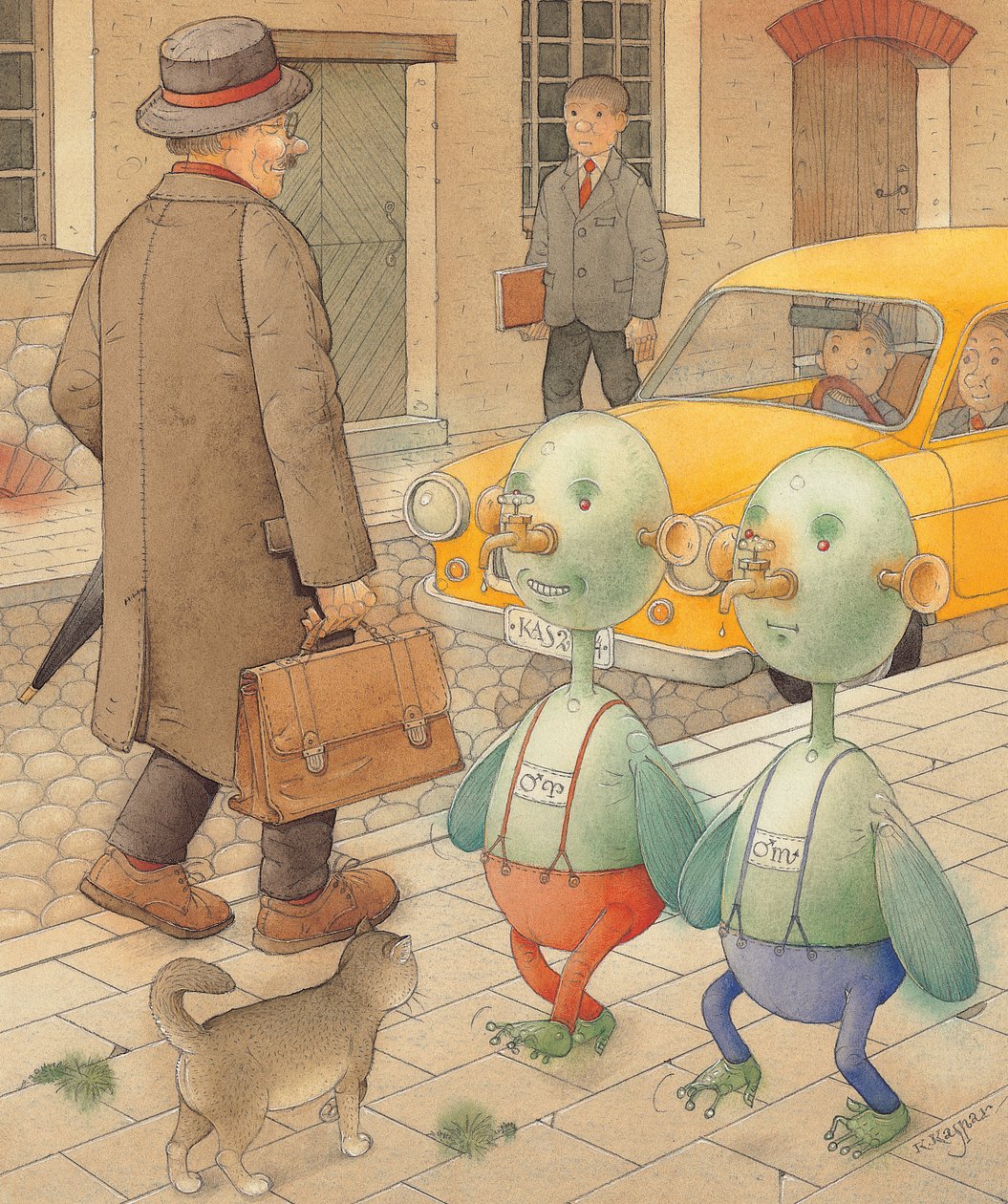 Marsilaiset, 2005 (wc paperilla) tekijältä Kestutis Kasparavicius