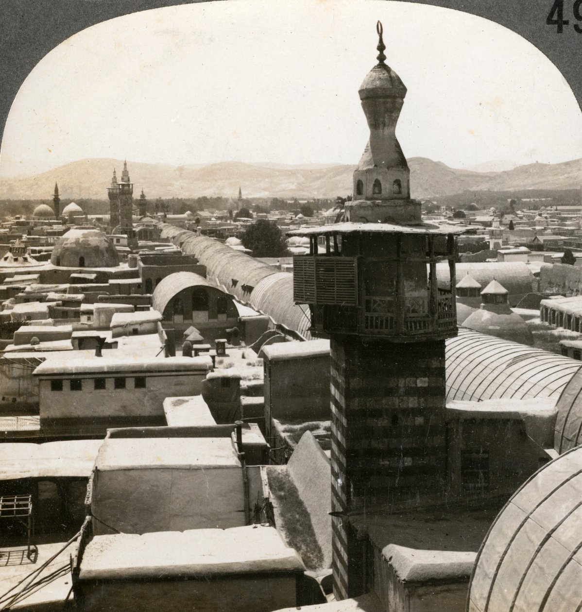 Damaskos, Syyria, 1900-luku. tekijältä Keystone View Company