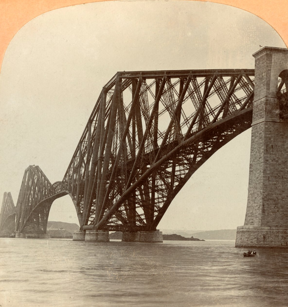 Forth Bridge, Skotlanti, 1897. tekijältä Keystone View Company