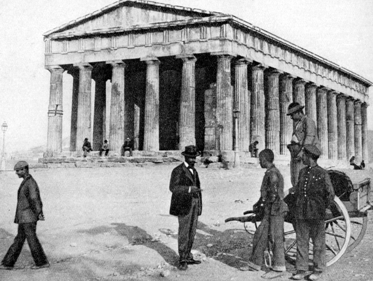 The Theseum Ateenassa, Kreikassa, 1922. tekijältä Keystone View Company