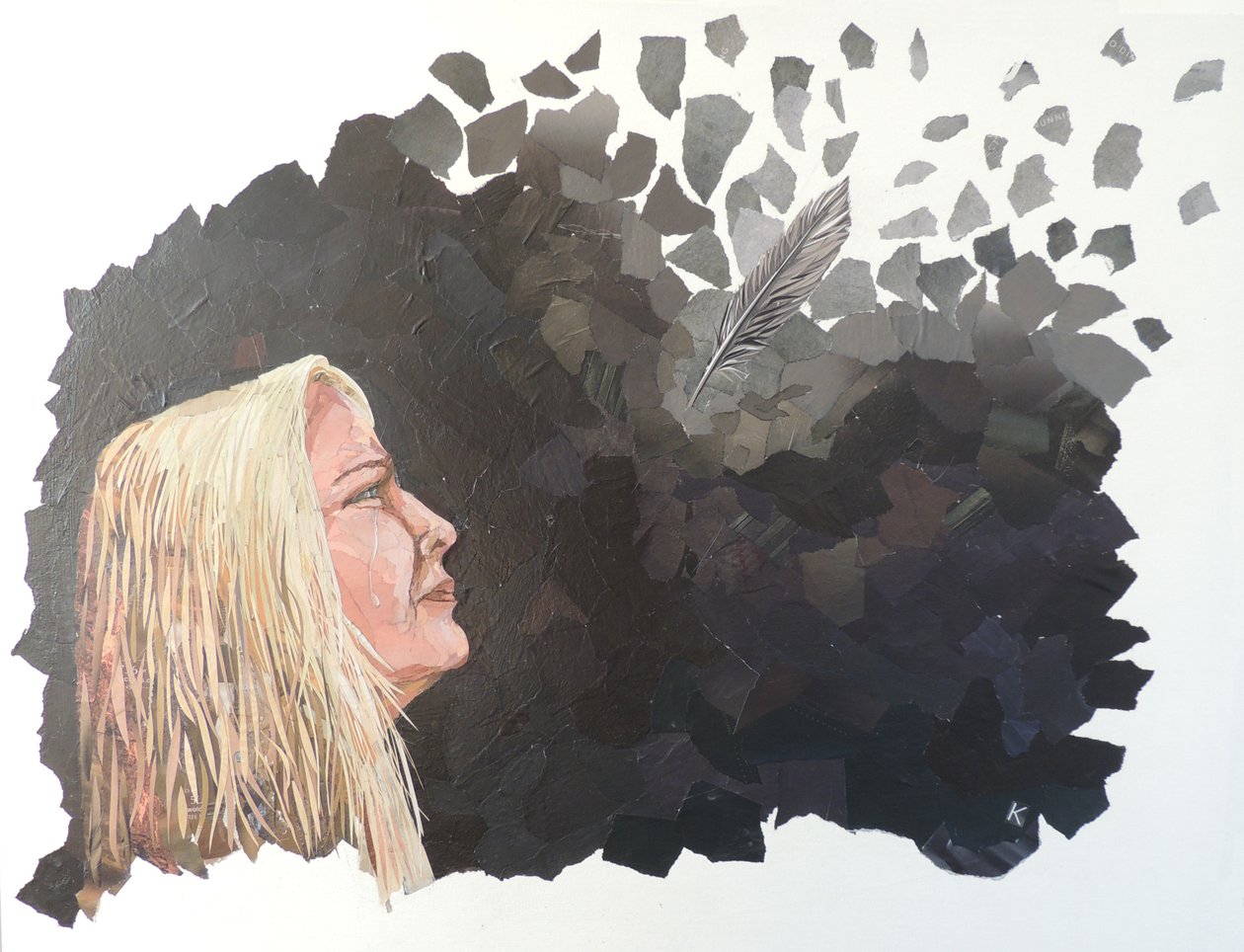 Suru, 2018 (lehden kollaasi) tekijältä Kirstie Adamson