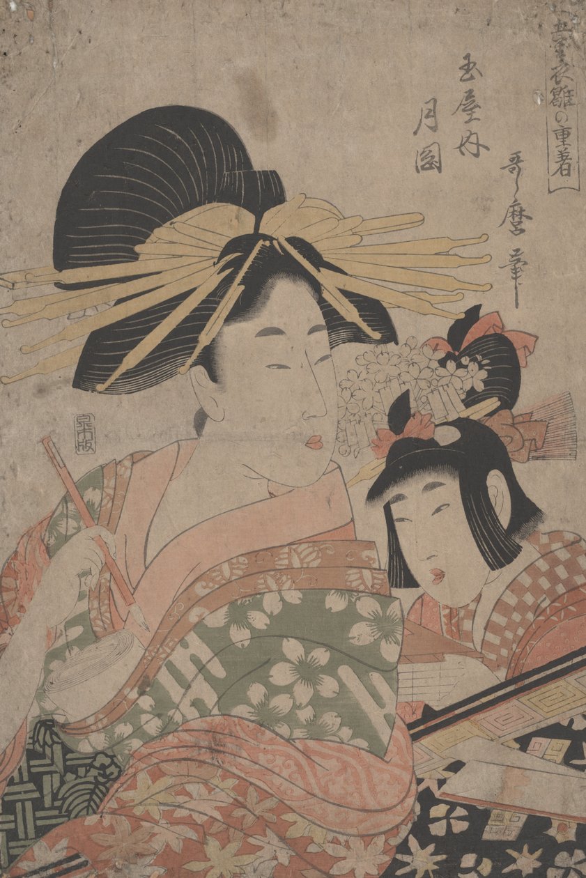 Nimetön tekijältä Kitagawa Utamaro