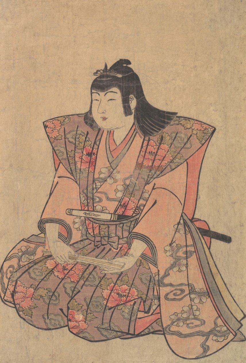 Poikalaulaja, 1700-luvun loppu - 1800-luvun alku. tekijältä Kitao Shigemasa